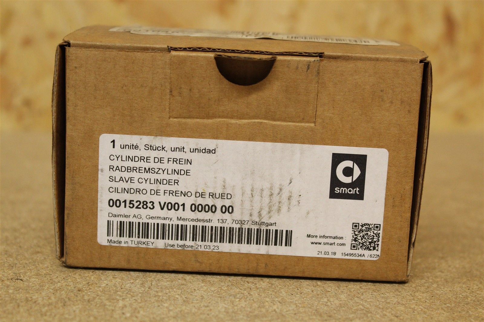 MERCEDES-BENZ Q0015283V001000000 Тормозной цилиндр ( НАБОР)