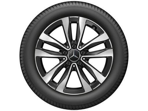  Зимнее колесо 17 дюймов для задней оси справа для S206 de, S206 e, W206 de, W206 e 