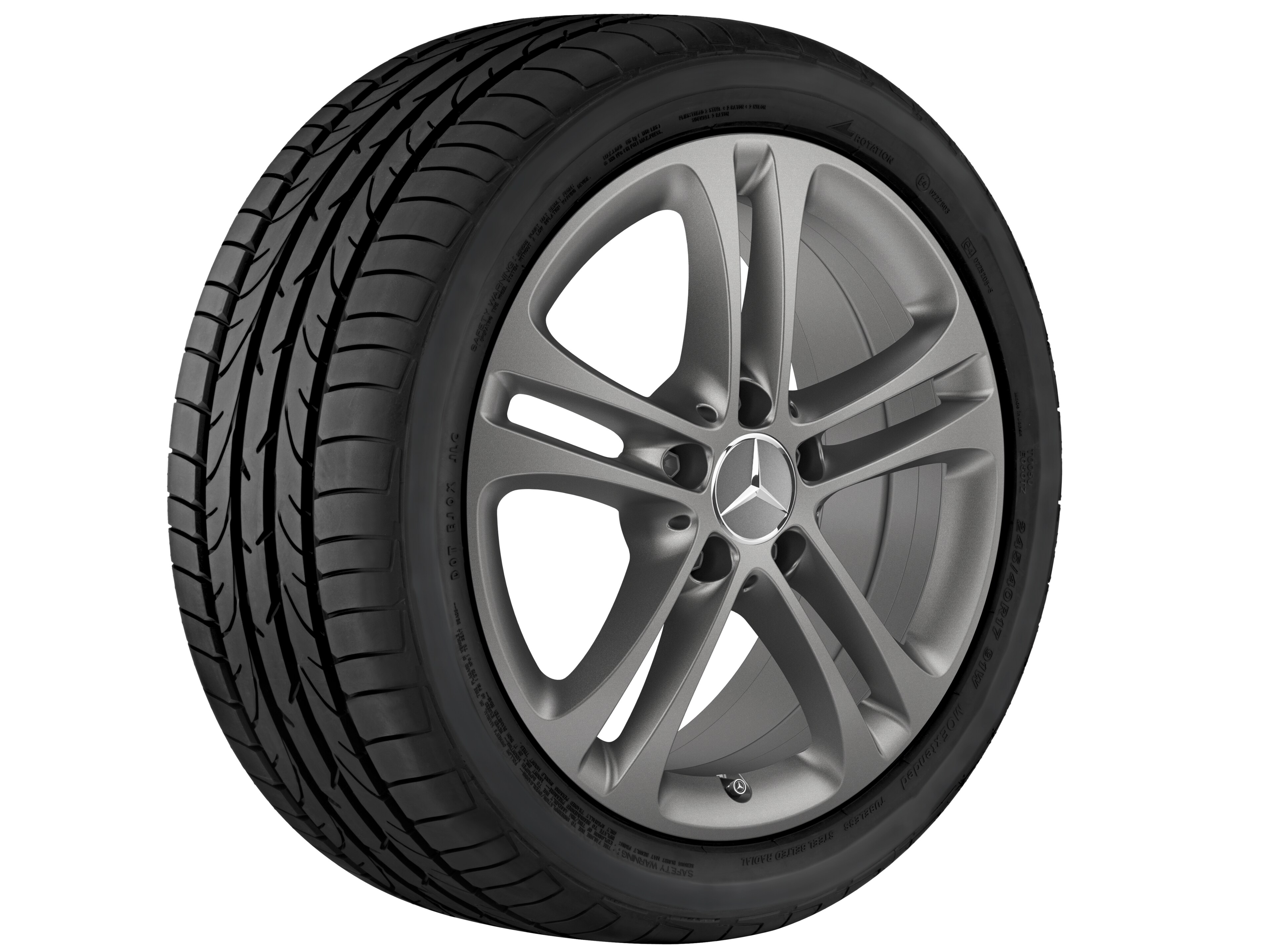  17-дюймовое зимнее колесо справа для V177, V177 e, W177, W177 e, W247, W247 e, C118, C118 e, X118, X118 e 