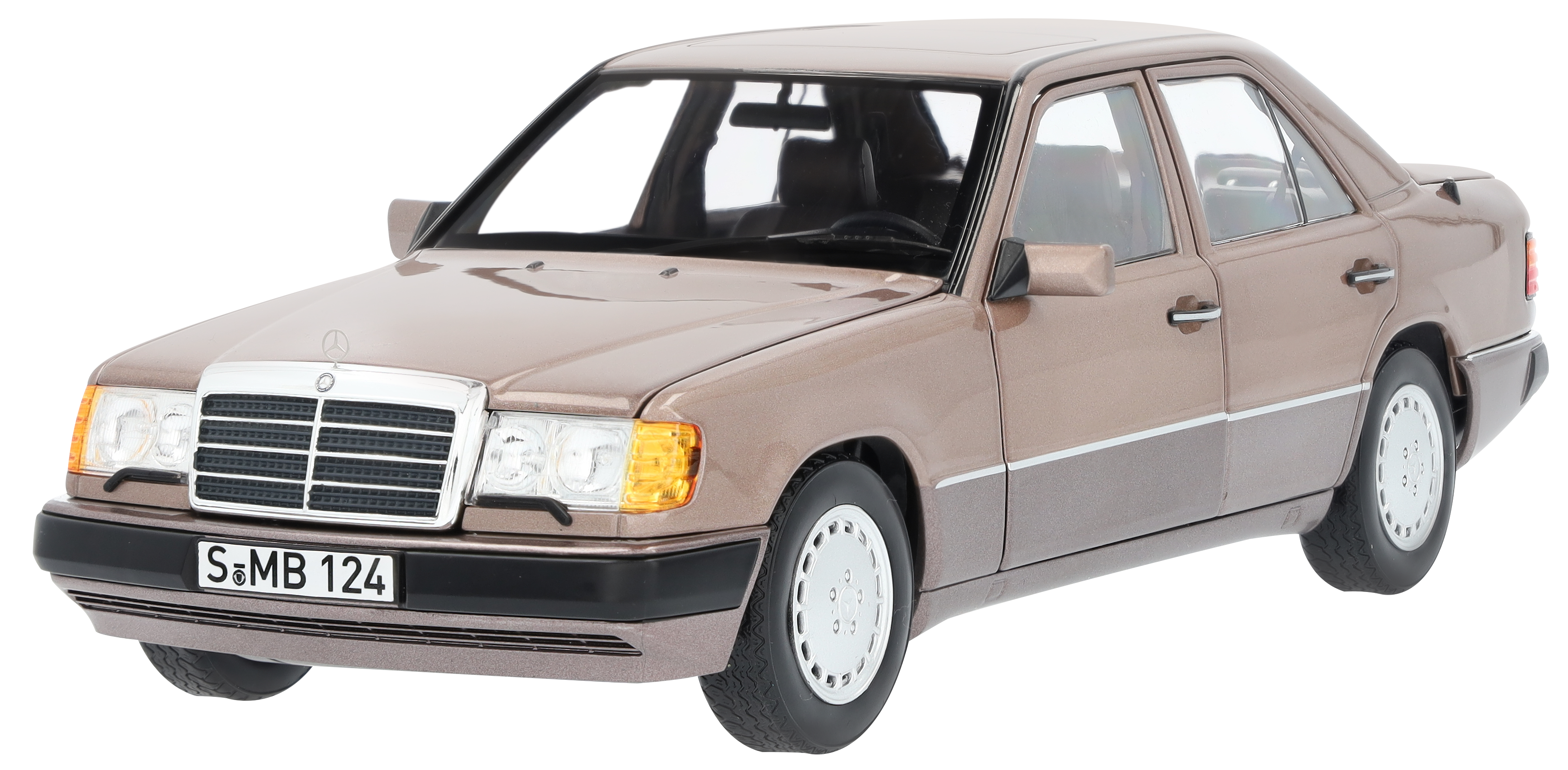  230 E W 124 (1989-1993), лимузин из палисандра, 1:18 