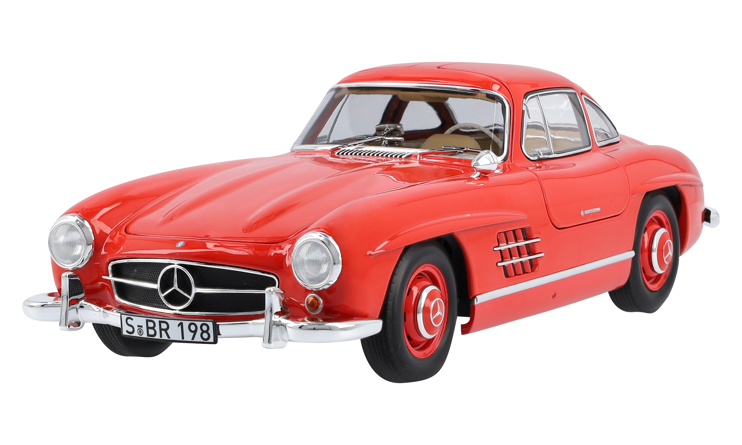  300 SL Coupé (1954-1963) W 198 пожарная машина красного цвета, Norev, 1:18 