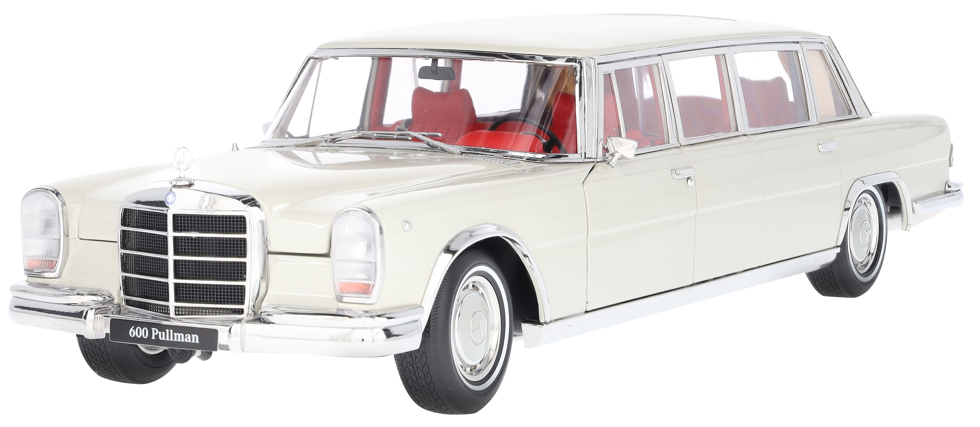  600 Pullmann W 100 (1963-1981) бело-серый, 1:18 