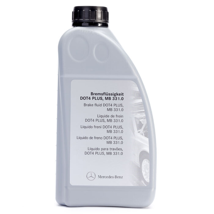 MERCEDES-BENZ A000989080713 Тормозная жидкость Dot4 Plus MB 331.0