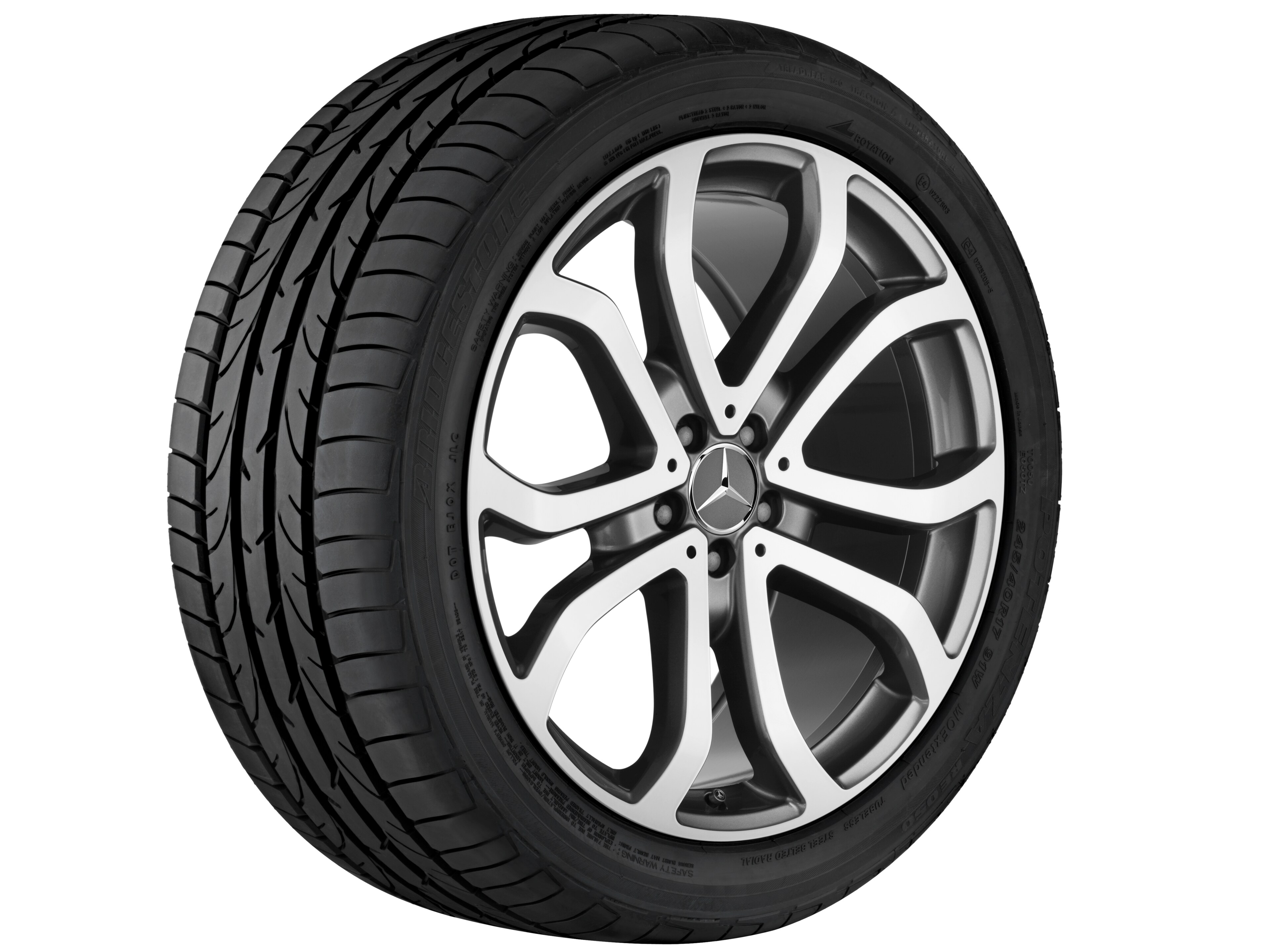 MERCEDES-BENZ A16640111007X21 Диск колёсный литой