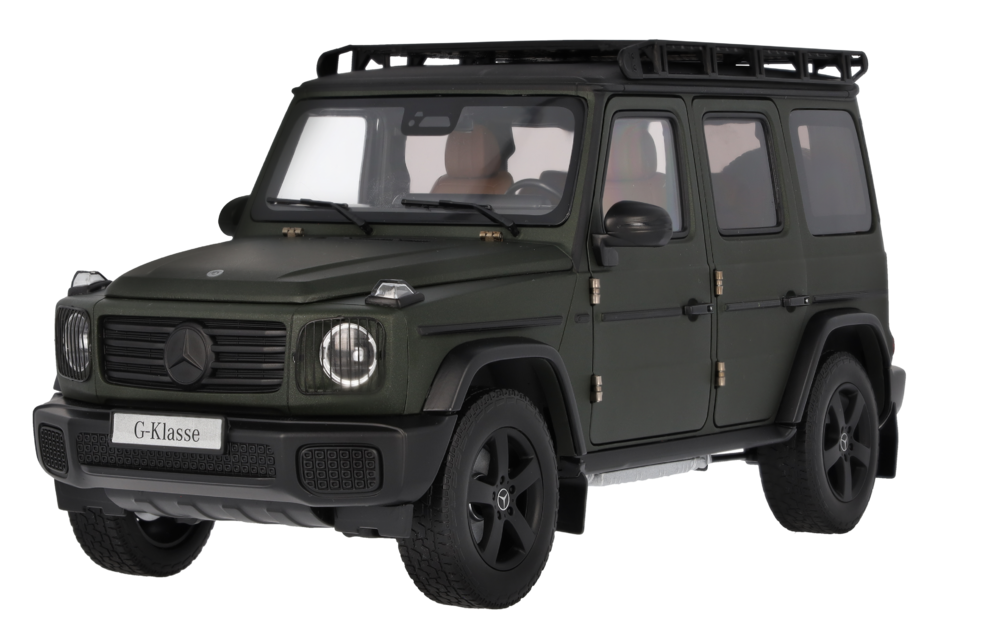 Модель машины G-класс, PROFESSIONAL Line, W465 MANUFAKTUR oliv magno, 1:18 