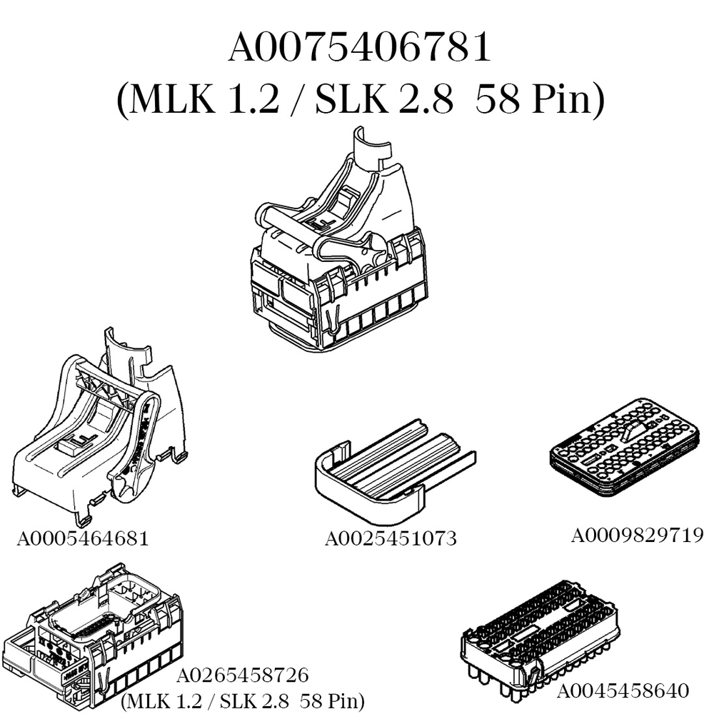 A 004 545 86 40 Клипса