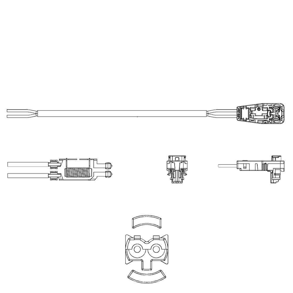 MERCEDES-BENZ A0025402105 Комплект проводов