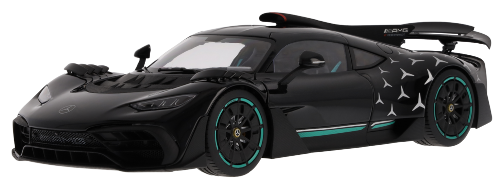 B6 6 96 1050 Mercedes AMG ONE, C298, цвет черный обсидиан, 1:18 