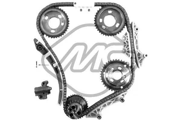 METALCAUCHO 58383 Комплект цели привода