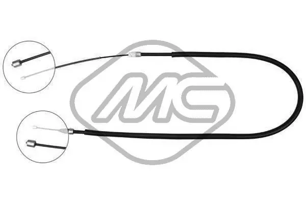  83068 Трос ручника ren megane