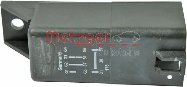 METZGER 0884015 Реле, система накаливания