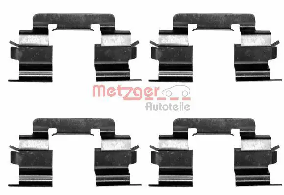METZGER 1091216 Комплектующие, колодки