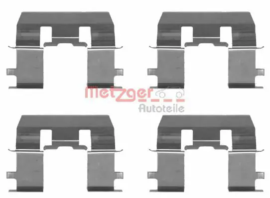 METZGER 1091281 Комплектующие, колодки
