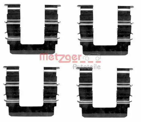 METZGER 1091615 Комплектующие, колодки