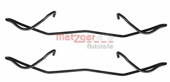 METZGER 1091180 Accessory kit, disc brake pads