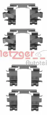 METZGER 1091257 Комплектующие, колодки