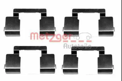 METZGER 1091609 Комплектующие, колодки