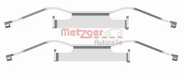 METZGER 1091680 Комплектующие, колодки
