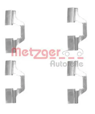 METZGER 1091749 Комплектующие, колодки