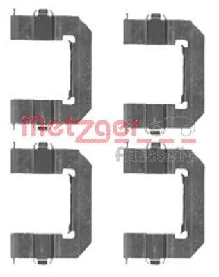 METZGER 1091761 Комплектующие, колодки
