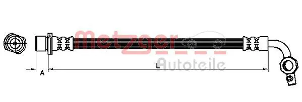 4110100 Тормозной шланг