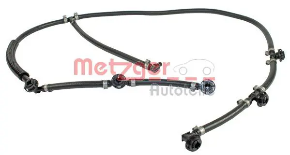 METZGER 0840071 Шланг, утечка топлива