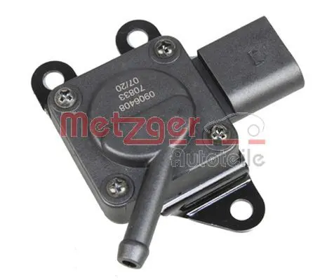 METZGER 0906408 Датчик, давление выхлопных