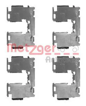 METZGER 1091760 Комплектующие, колодки