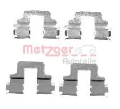 METZGER 1091731 Комплектующие, колодки