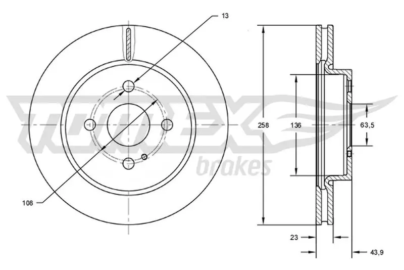 TX 72-66 Brake Disc