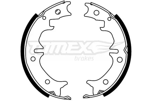 TOMEX Brakes TX2229 Комплект тормозных колодок