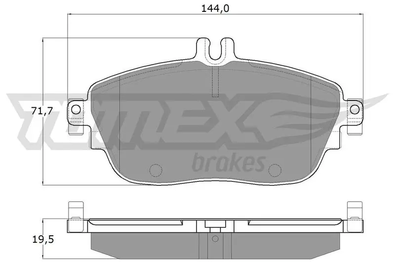 TX 18-06 Brake Pad Set, disc brake