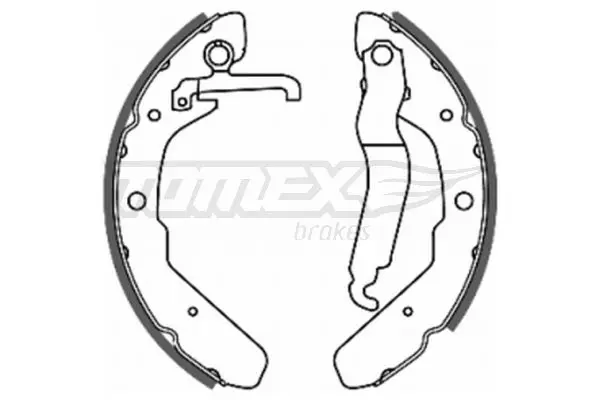 TOMEX Brakes TX2048 Комплект тормозных колодок
