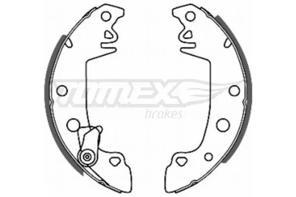 TX 20-68 Brake Shoe Set