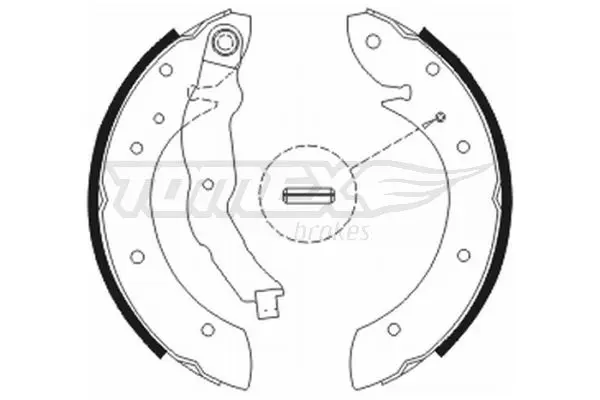 TX 20-79 Brake Shoe Set