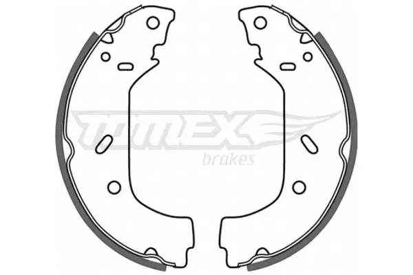 TOMEX Brakes TX2098 Комплект тормозных колодок