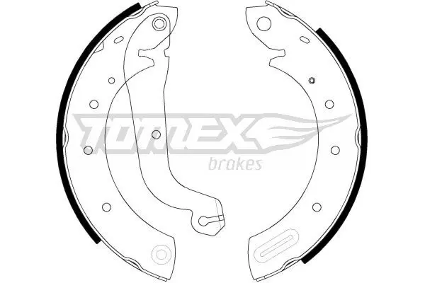 TOMEX Brakes TX2160 Комплект тормозных колодок