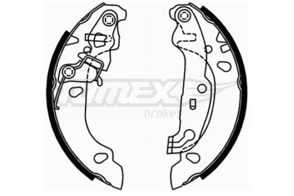 TX 21-71 Brake Shoe Set