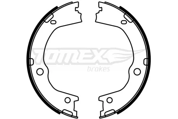 TOMEX Brakes TX2306 Комплект тормозных колодок