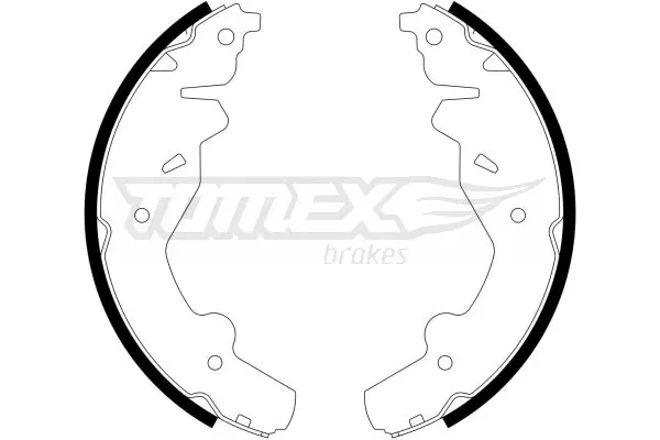 TOMEX Brakes TX2319 Brake Shoe Set