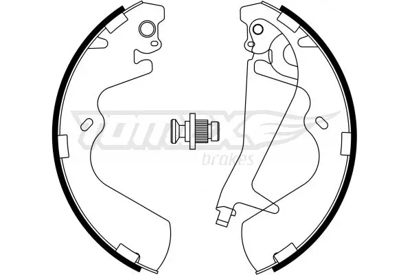 TOMEX Brakes TX2325 Brake Shoe Set