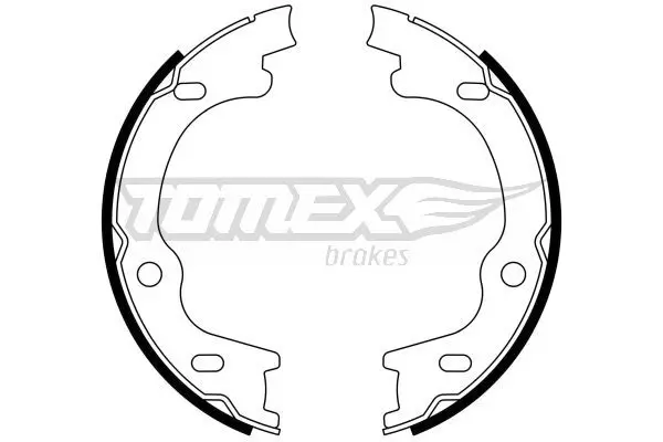 TOMEX Brakes TX2338 Brake Shoe Set