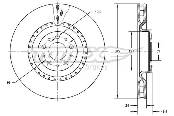TX 71-86 Brake Disc
