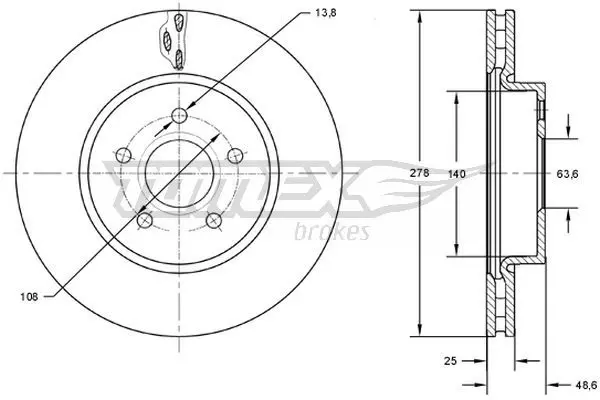 TX 73-02 Brake Disc