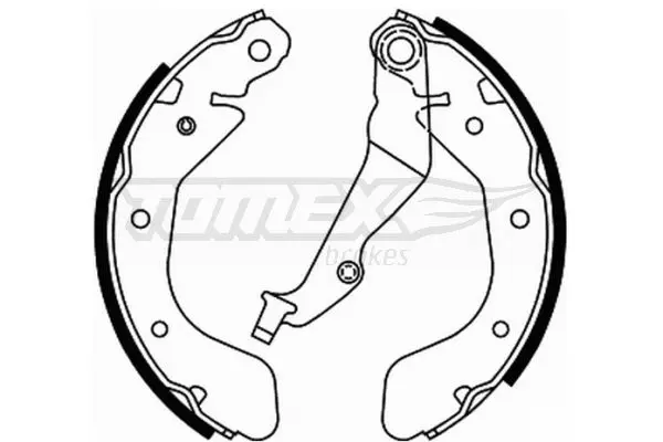TOMEX Brakes TX2193 Комплект тормозных колодок