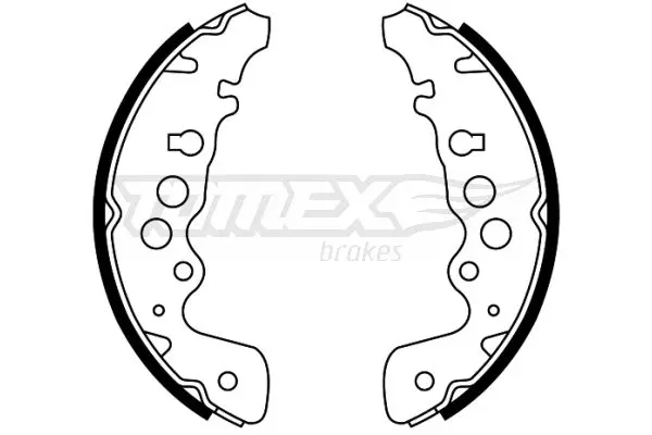 TOMEX Brakes TX2204 Комплект тормозных колодок