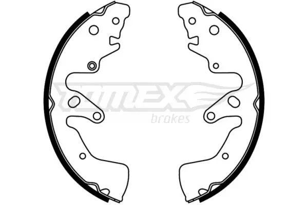 TOMEX Brakes TX2274 Комплект тормозных колодок