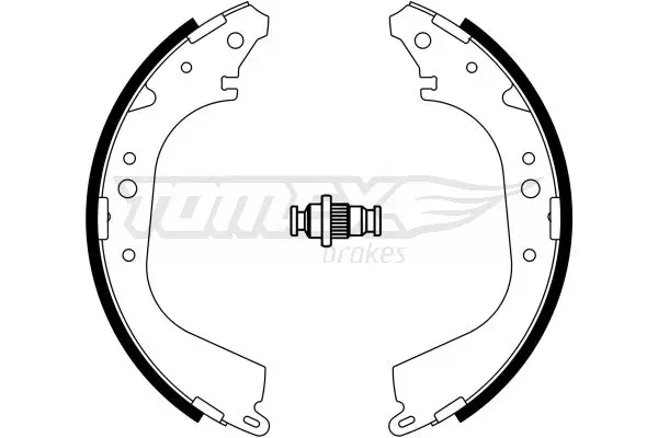 TOMEX Brakes TX2330 Brake Shoe Set