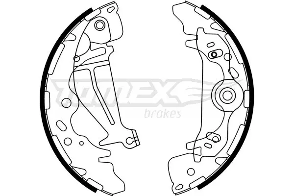TOMEX Brakes TX2326 Комплект тормозных колодок