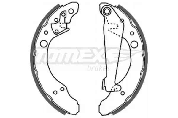 TOMEX Brakes TX2024 Комплект тормозных колодок